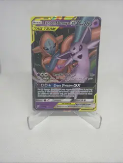 Espeon & Deoxys GX 72/236 Holo GX Rare Unified Minds Pokemon - Image 1