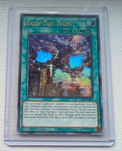 Fairy Tail Tales GFTP-EN010 Ultra Rare 1st Edition Yugioh - Image 1