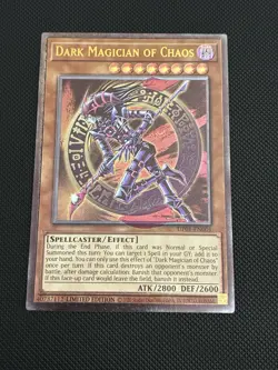 💥 MISPRINT 💥 Dark Magician of Chaos (UTR) UP01-EN001 Ultimate Rare Limited NM - Image 2