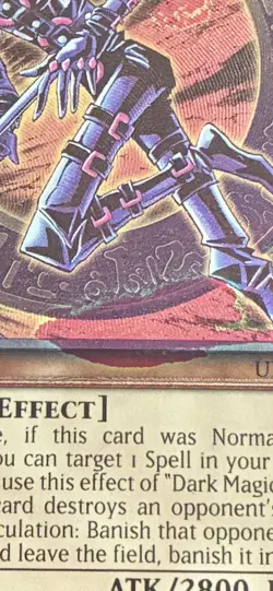 💥 MISPRINT 💥 Dark Magician of Chaos (UTR) UP01-EN001 Ultimate Rare Limited NM - Image 4