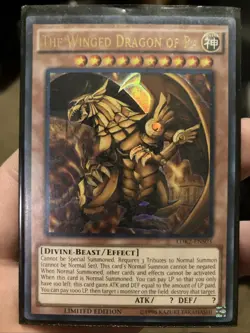 Egyptian Gods Set (Slifer, Obelisk, Ra) Yugi's Legendary Decks 1st Edition UR - Image 4