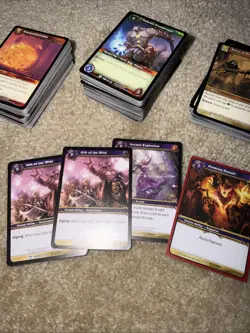 World of Warcraft (WoW) Card TCG Lot- Random Sets - Image 1