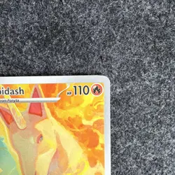 Pokemon TCG Rapidash Illustration Rare Full Art Holo Destined Rivals 189/182 EN - Image 3