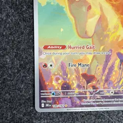 Pokemon TCG Rapidash Illustration Rare Full Art Holo Destined Rivals 189/182 EN - Image 5