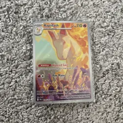Pokemon TCG Rapidash 189/182 - Destined Rivals - Illustration Rare Full Art Holo - Image 1