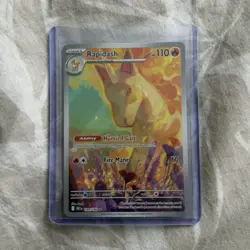 Pokemon TCG Rapidash 189/182 - Destined Rivals - Illustration Rare Full Art Holo - Image 1