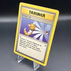 Pokemon TCG Base Set Scoop Up Trainer Rare Card 78/102 Unlimited - Image 2