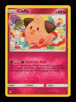 Cleffa 131/214 Shibuzoh Uncommon Unbroken Bonds Pokemon Cards - Image 1