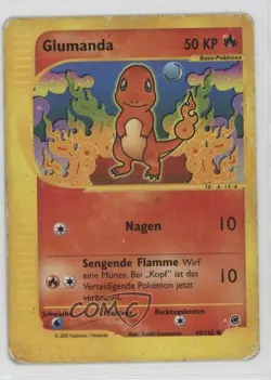 Charmander German Pokemon e-Card Series Expedition #98 2002 - Image 1