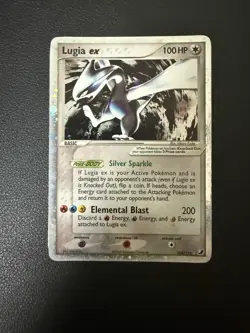 Lugia EX Holo Rare Card 105/115 Unseen Forces - Image 1