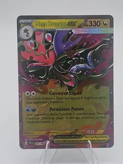 Pokemon TCG Mega Dragalge Ex 065/086 Chaos Rising Double Rare NM Card - Image 2