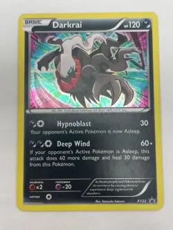 Darkrai XY22 XY Black Star Promo Holo Pokemon Card LP - Image 3