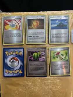 Pokemon TCG Reverse Holo Trainer/Supporter Card Lot 11 2007 English Sets - Image 2