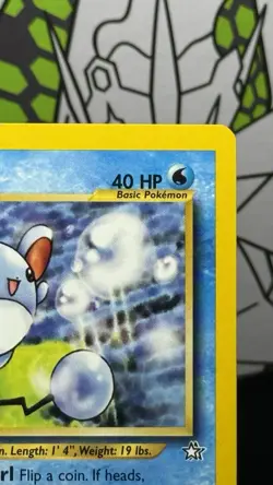 Marill 66/111 1st Edition Neo Genesis Vintage Pokemon Card LP WOTC - Image 3