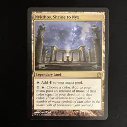 Nykthos, Shrine to Nyx Theros Regular 223 / 249 MTG Card Magic: The Gathering - Image 2