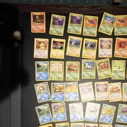 169 Card lot 1999 Original Rare Pokemon Base Set cards - Image 5