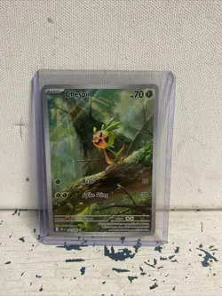 Chespin Pokemon Card Chaos Rising 87/86 Mint - Image 1