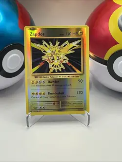 Pokemon Zapdos 42/108 XY Evolutions Reverse Holo Rare Base Set Reprint Card NM - Image 2