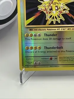 Pokemon Zapdos 42/108 XY Evolutions Reverse Holo Rare Base Set Reprint Card NM - Image 4