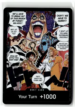 DON!! Card (Alternate Art) DON!! The Time of Battle One Piece Near Mint - Image 1
