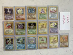 ⭐⭐Pokemon Vintage TCG 16-Card Lot Base Set/Fossil/Jungle Unlimited Holo⭐⭐ - Image 1