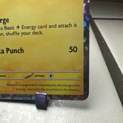 Pokemon Pikachu TCG Card 002/015 McDonald's 2024 Promo Holo NM - Image 4