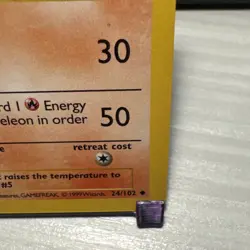 Pokemon TCG Charmeleon Base Set Card shadowless 24/102 Lightly Played - Image 2