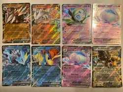 2025 Pokemon TCG Black Bolt & White Flare Double Star Rare EX Lot x8 English NM - Image 1