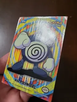DMG! Topps POKEMON 2000 TV Animation Stick-on Card #61 Poliwhirl 3 of 10 - Image 4