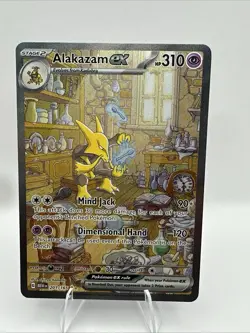 Alakazam EX Special Illustration Rare Sv: Scarlet & Violet 151 Card 201/165 NM - Image 1