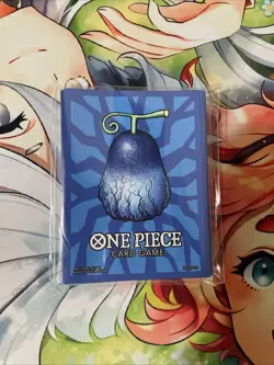 One Piece Card Game Official Sleeves Devil Fruit Gura Gura No Mi - Image 1