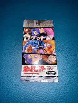 Pokemon Rocket Gang Booster Pack RESEALED Guaranteed Holo And Cards From Set.27 - Image 1