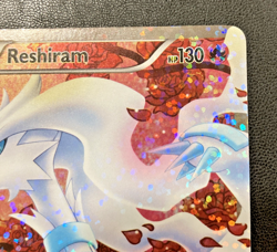 Reshiram (Full Art) RC22/RC25 Legendary Treasures: Radiant Collection Holo NM - Image 4