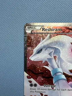 Reshiram (Full Art) RC22/RC25 Legendary Treasures: Radiant Collection Holo NM - Image 2