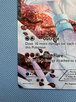 Reshiram (Full Art) RC22/RC25 Legendary Treasures: Radiant Collection Holo NM - Image 4