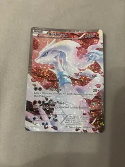 Reshiram (Full Art) Rc22/Rc25 Legendary Treasures: Radiant Collection Holo NM - Image 1