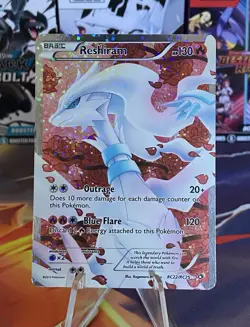 Reshiram (Full Art) RC22/RC25 Legendary Treasures: Radiant Collection Holo NM/LP - Image 1
