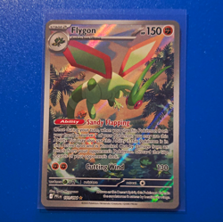Pokemon TCG Flygon 101/094 Me02 Phantasmal Flames IR Full Art Holo EN 150HP 130 - Image 1
