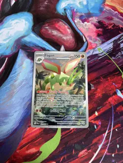 Pokemon TCG Flygon 101/094 Me02: Illustration Rare Phantasmal Flames - Image 1