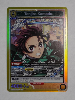 Tanjiro Kamado Union Arena TCG Demon Slayer, SUPER RARE (SR) FOIL - Image 1
