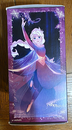Ravensburger Disney Lorcana Fabled Elsa Gift Box Foil Promo + 5 Boosters - Image 1