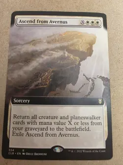 Ascend from Avernus - Regular (Extended Art) - Battle for Baldur's Gate - Mtg - Image 1