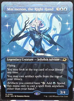Mm'menon, the Right Hand #290 Edge of Eternities Regular Borderless Rare - Image 1