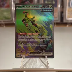 Iron Leaves ex 203/162 Temporal Forces Special Illustration Rare Pokemon - Image 1