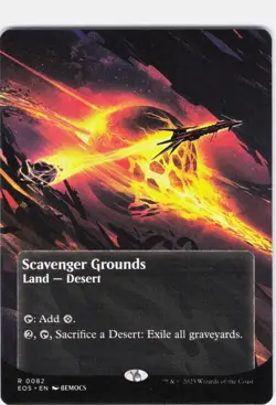 Scavenger Grounds #82 Edge of Eternities Borderless Regular Rare - Image 1