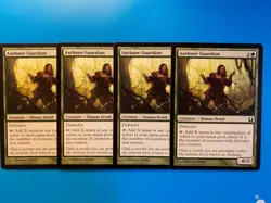 MTG 4x Axebane Guardian # 115 Return to Ravnica Pauper Magic the Gathering x4 NM - Image 1