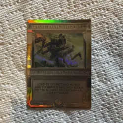 Lord of Extinction FOIL Masterpiece Series: Amonkhet Invocations MINT (503612) - Image 1