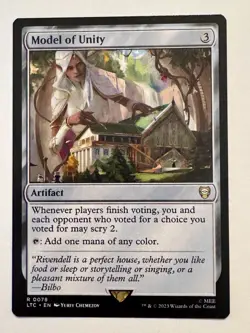 Model of Unity - Lord of the Rings LCC - Rare - MTG Magic Pack fresh - Image 1