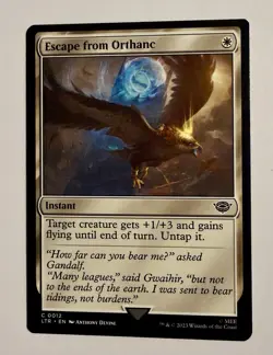 Escape from Orthanc The Lord of the Rings: Tales of Middle-earth 0012 MTG NM - Image 1