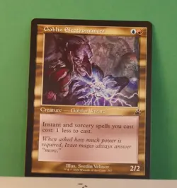 MTG RVR: Goblin Electromancer (Creature) Ravnica Remastered Retro Frame 367 - Image 1